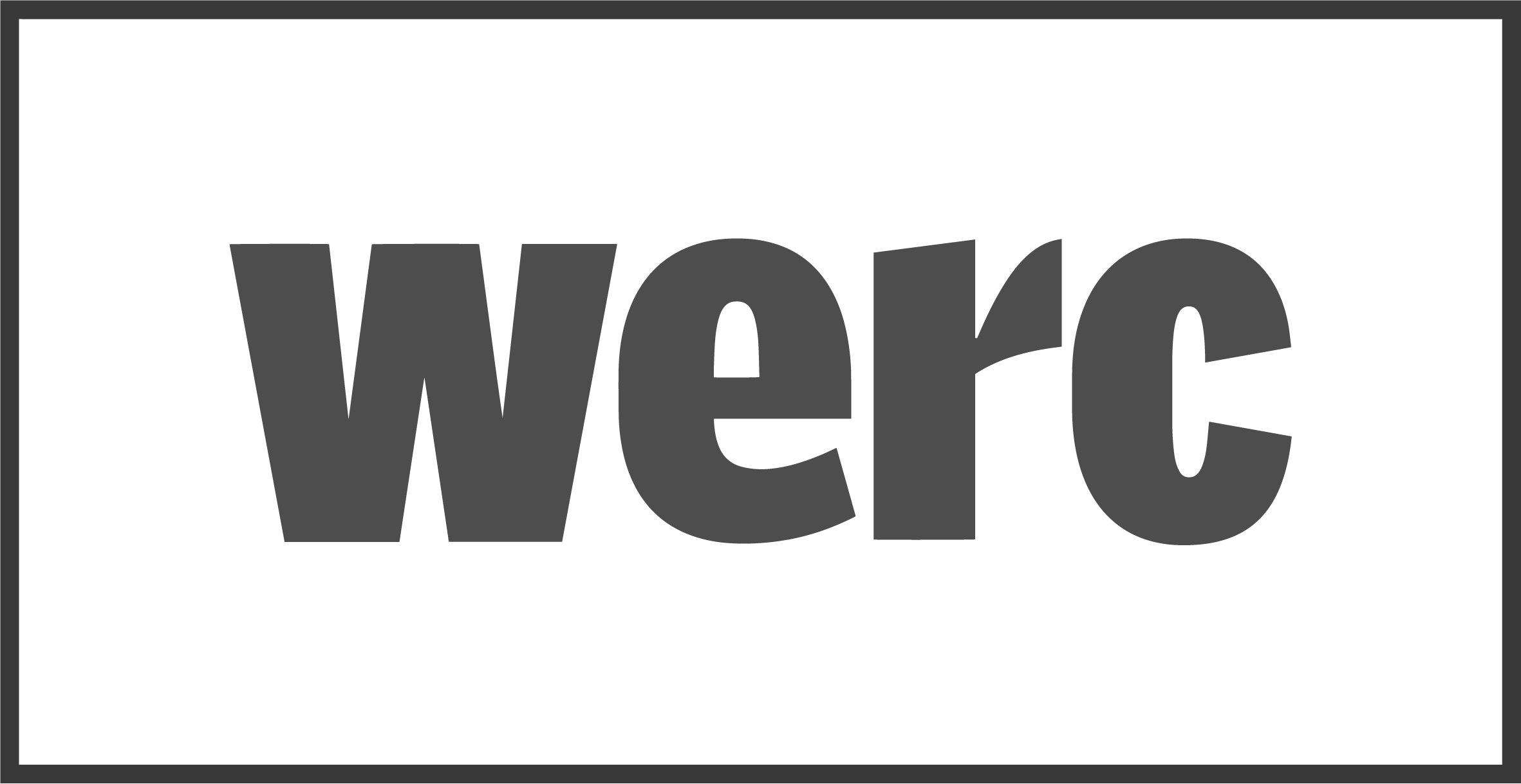 wercflow's logo. A media content production platform